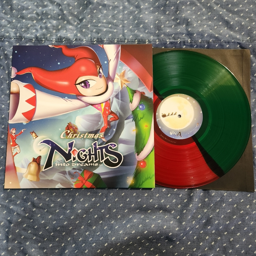 Christmas Nights Into Dreams Sega Saturn Video Game Soundtrack Vinyl Record